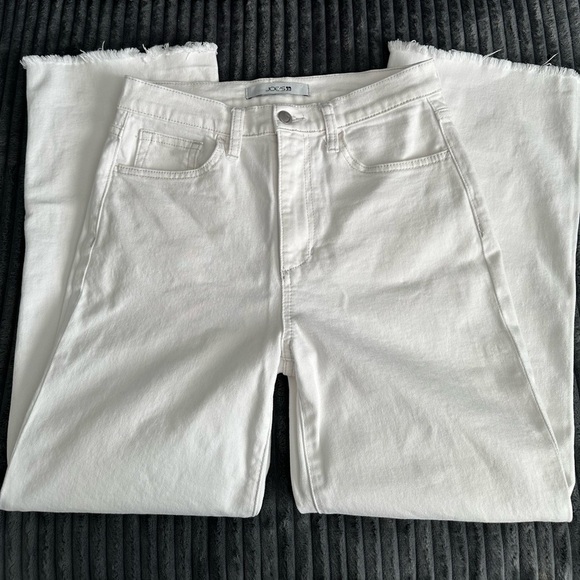 Joe's Jeans Denim - Joe's Jeans High-Rise White Ankle Jeans - Size 26 - Inseam “26 - Straight Leg